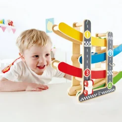 Hape Pista de Carreras Fast Flip · New