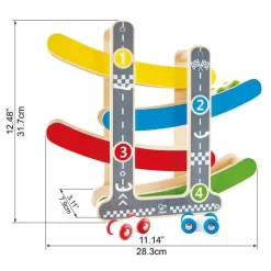 Hape Pista de Carreras Fast Flip · New