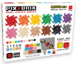 Pix Brix Container 3000 piezas colores surtidos Online