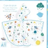 Djeco Poncho de Lluvia · Cohete S 110-122 cm Discount