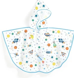 Djeco Poncho de Lluvia · Cohete S 110-122 cm Discount