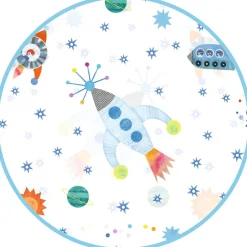 Djeco Poncho de Lluvia · Cohete S 110-122 cm Discount