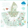 Djeco Poncho de Lluvia · Follaje S 110-122 cm Hot