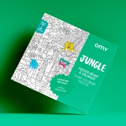Omy Poster XL Jungla para colorear 100x70 · Outlet