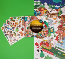 Omy Poster XL Santa Claus mas pegatinas 100x30 · New