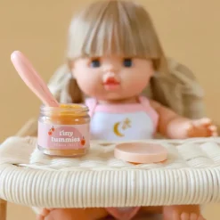 Tiny Harlow Potito y cuchara para muñecos · New
