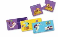 Djeco Puzzle dúo Contrarios 24 piezas · Hot