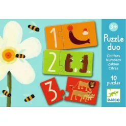 Djeco Puzzle dúo Números · Sale