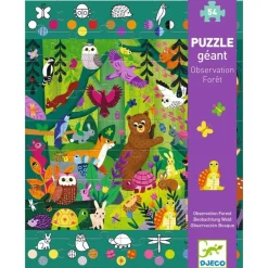 Djeco Puzzle Gigante Observación El Bosque · Outlet