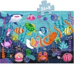 Djeco Puzzle Gigante Tactilo Mar · Outlet