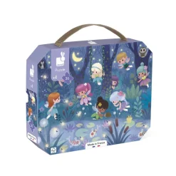 Janod Puzzle Hadas y Nenufares 36 piezas · Hot