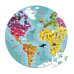 Janod Puzzle ilustrado a dos caras 