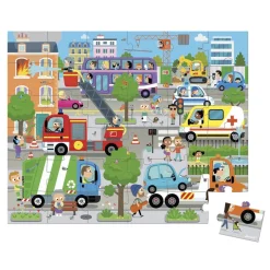 Janod Puzzle La ciudad 36 piezas· Best