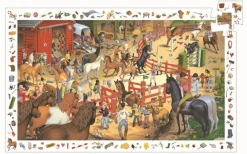 Djeco Puzzle Observación · Equitación Outlet