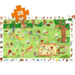 Djeco Puzzle Observación El jardín de los amiguitos · Hot