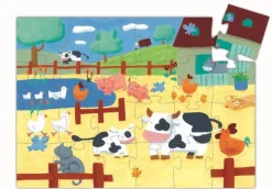 Djeco Puzzle Silueta las Vacas Best