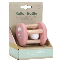 Little Dutch Roller Flowers Rosa New