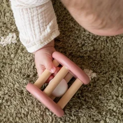 Little Dutch Roller Flowers Rosa New