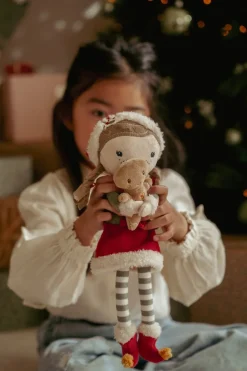Little Dutch Rosa Muñeca Blandita Navidad ·