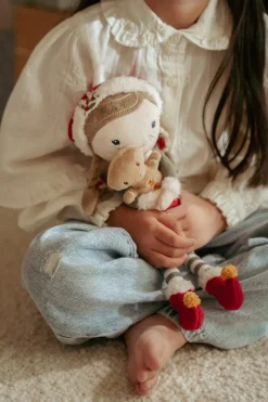 Little Dutch Rosa Muñeca Blandita Navidad ·