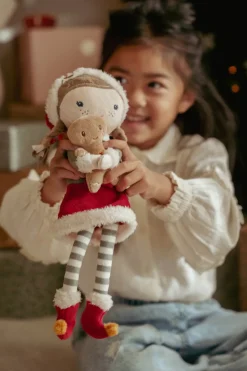 Little Dutch Rosa Muñeca Blandita Navidad ·