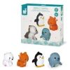 Janod Set 4 lanzadores de agua Animales Polares · New