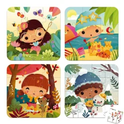 Janod Set 4 Puzzles Evolutivos - 4 Estaciones · Best