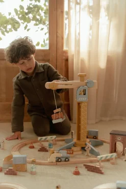 Little Dutch Set Construcción con grúa FSC · Clearance