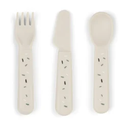 Done by Deer Set cubiertos Confeti Sand · Sale