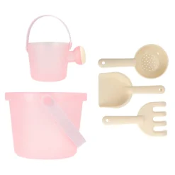 Monnëka Set de Juguetes de Playa Cubo Glitter Best