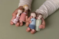 Little Dutch Set familia rosa Casa de Muñecas Madera FSC ·