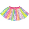 Great Pretenders Stripy Sequins Falda · 4-6 años