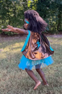 Great Pretenders Super Duper Tutú, capa y máscara Turquesa · 4-6 años Online