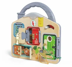 Hape Tablero de juego Bloquea y aprende · Discount