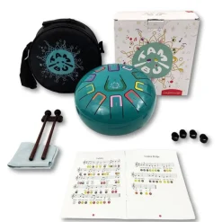 Juega Conmigo Tambú 8" 11 notas - Color Turquesa