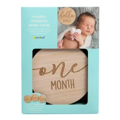 Pearhead Tarjetas Milestone Madera · Clearance