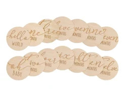 Pearhead Tarjetas Milestone Madera · Clearance