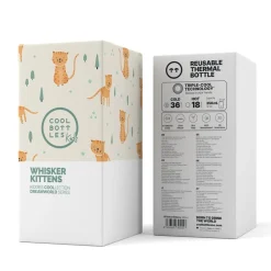 Cool Bottles The Kiddie Bottle - Whisker Kittens 350ml · Online