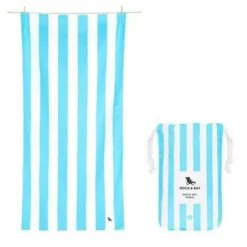 Dock u0026 Bay Toalla Cabana Azul Pastel · L New