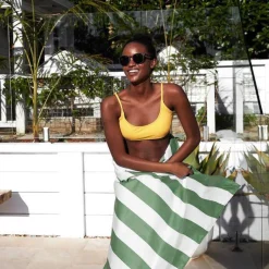 Dock u0026 Bay Toalla Cabana Cayman Khaki · XL Outlet