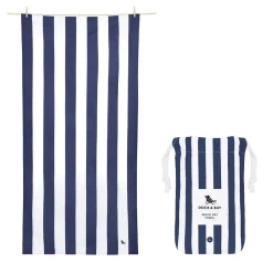 Dock u0026 Bay Toalla Cabana Navy · XL Outlet