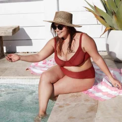 Dock u0026 Bay Toalla Cabana Rosa Pastel · XL New