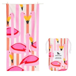 Dock u0026 Bay Toalla Kids Flamingos · L New