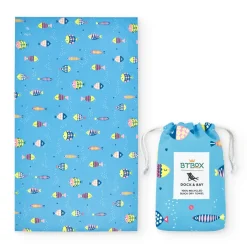 Dock u0026 Bay Toalla Kids Peces · L