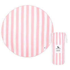 Dock u0026 Bay Toalla Redonda Rosa Pastel · 170cm Sale