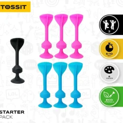 Tossit 7 Dardos silicona Starter Hot
