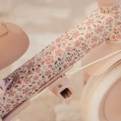 Little Dutch Triciclo con barra Rosa Flores · Hot