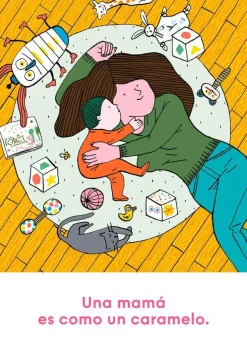 Litera Una mamá es como una casa Sale