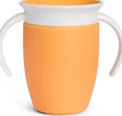 Munchkin Vaso Antiderrame con Asa Miracle 360º Mandarina · Outlet