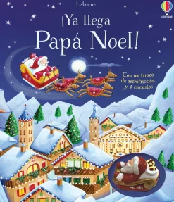 Usborne ¡Ya llega Papá Noel! New